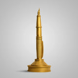 Kalaignar Pen 1 Feet Sculpture - Gold