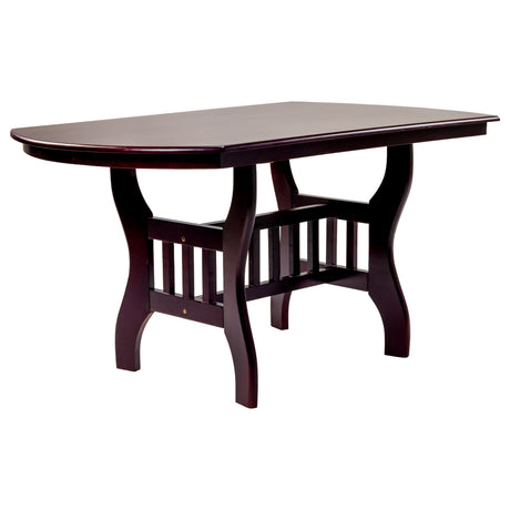 Kenmore Pro Oval Wooden Top Dining Table 4-Seater - Light Walnut Finish