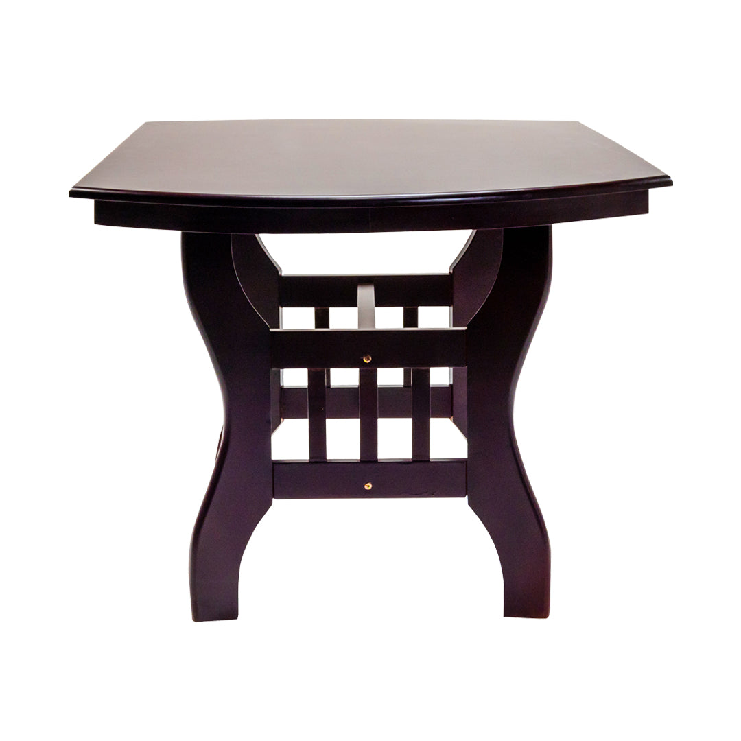 Kenmore Oval Wooden Top Dining Table 4 Seater - Light Walnut Finish_3