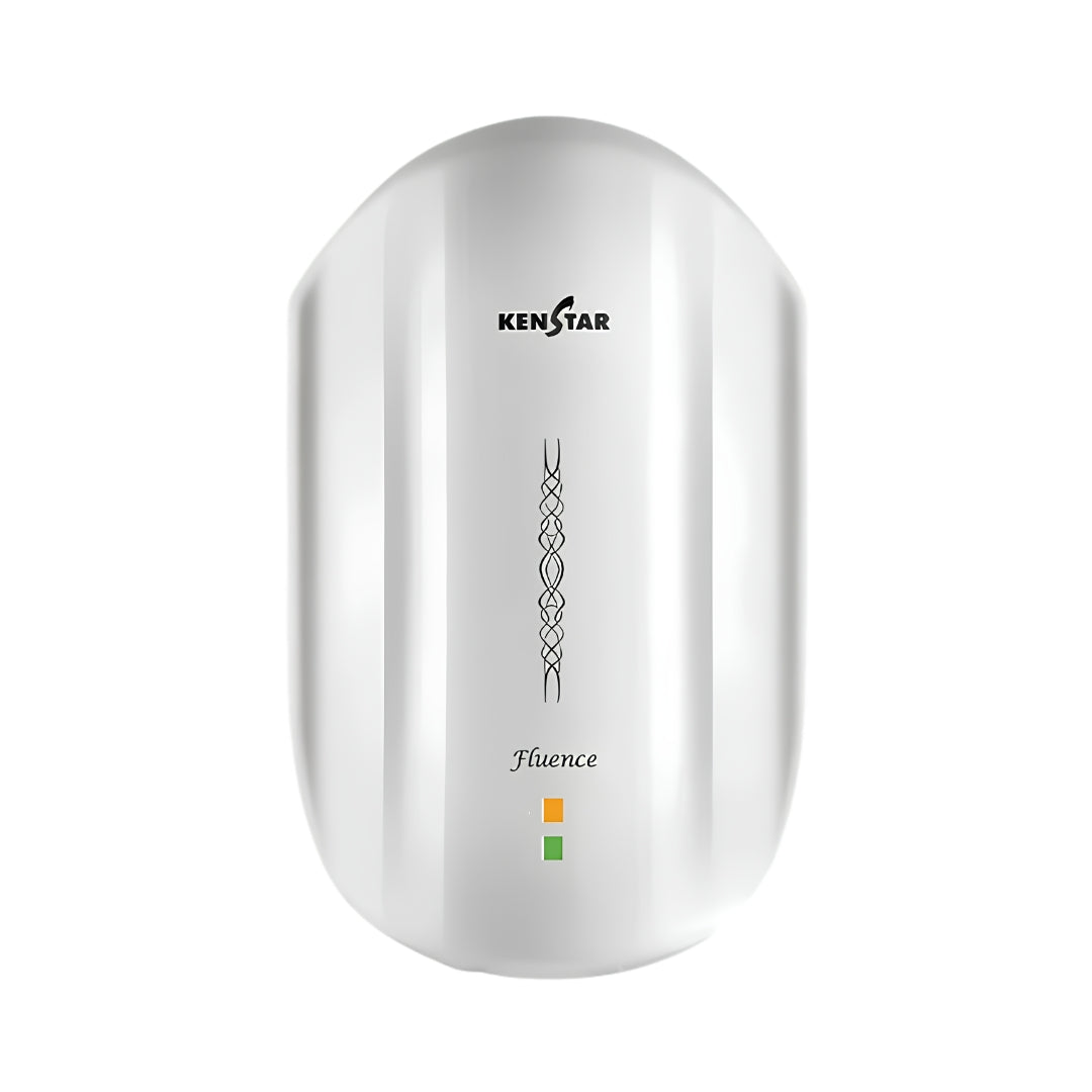 Kenstar Fluence Water Heater 5.9 L - White_Front View - 1