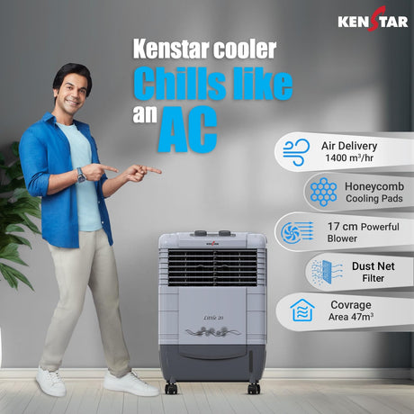 Kenstar HC 20 Personal Air Cooler 20 L - Grey_2
