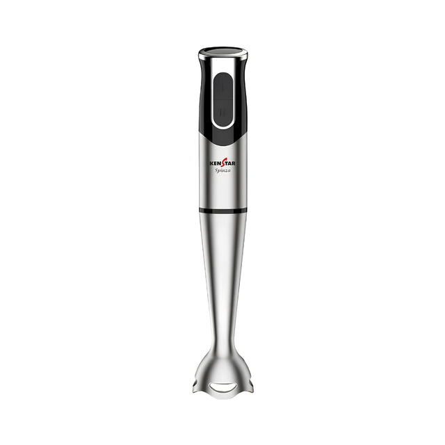 Kenstar Spinza KHBSPI40S1SR0-DST 400W Hand Blender – Black and Silver_Front View