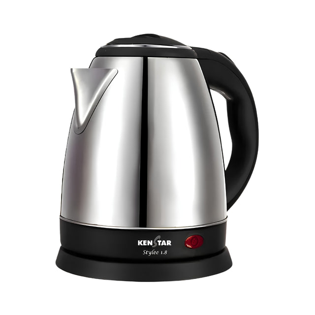 Kenstar Stylee KKSTY18F13SR0 1.8L 1350W Electric Kettle - Silver_Front View