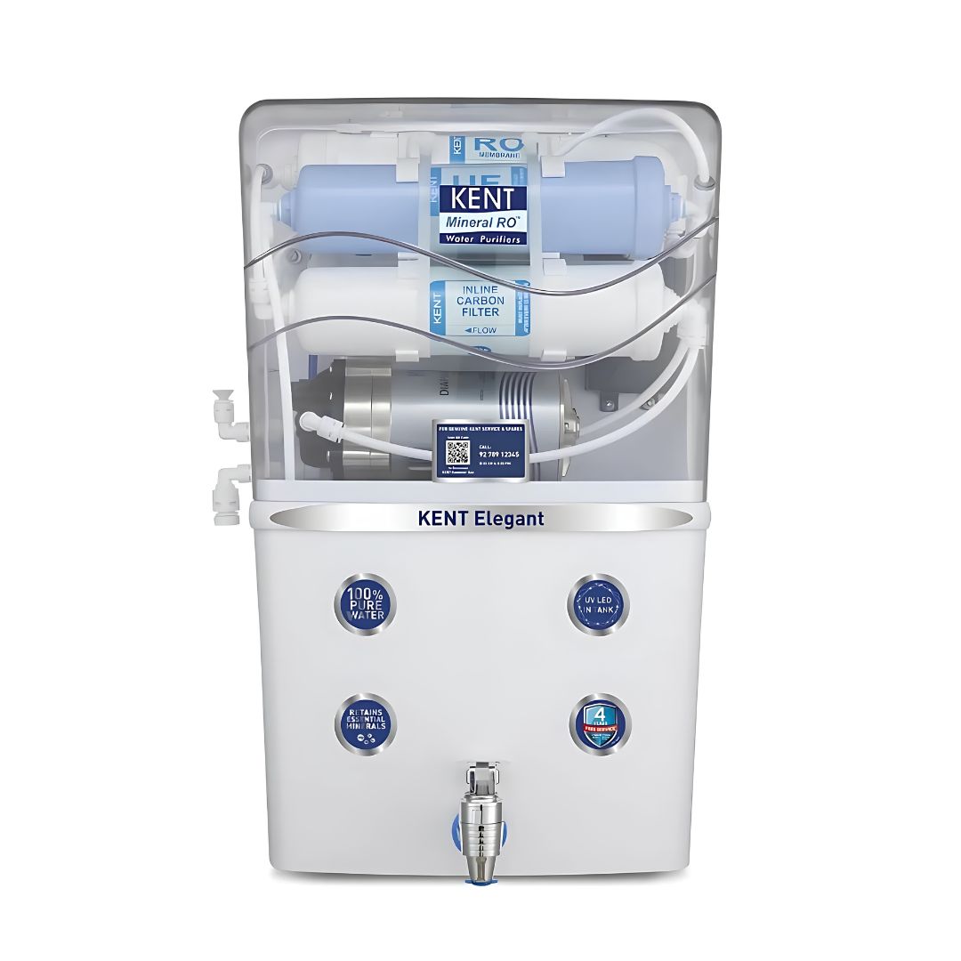 KentElegant111097WaterPurifier8L-White_FrontView