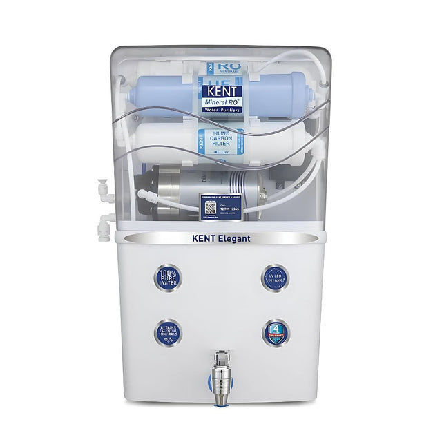 KentElegant111097WaterPurifier8L-White_FrontView