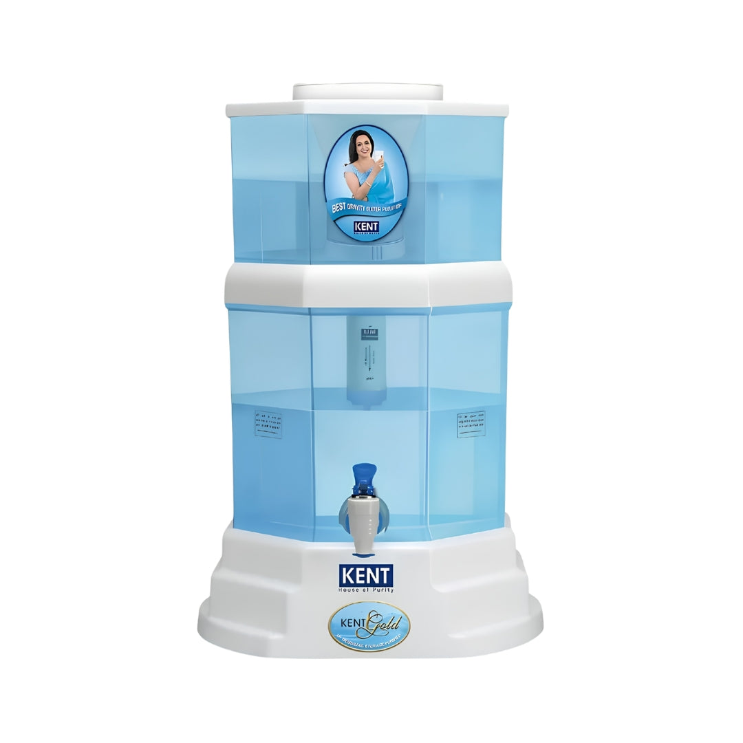 Kent Gold Storage Water Purifier 20 L - White_Front View