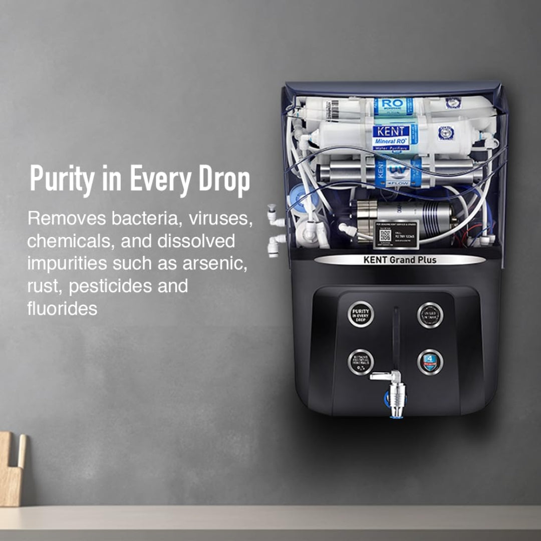 Kent Grand Plus Water Purifier 9 L - Black_5