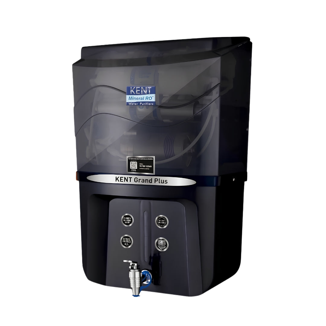 Kent Grand Plus Water Purifier 9 L - Black_Front View