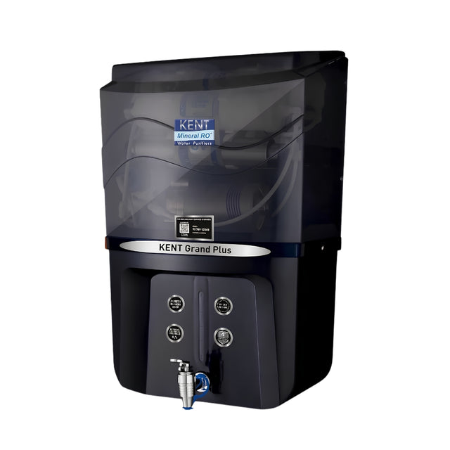 Kent Grand Plus Water Purifier 9 L - Black_Front View