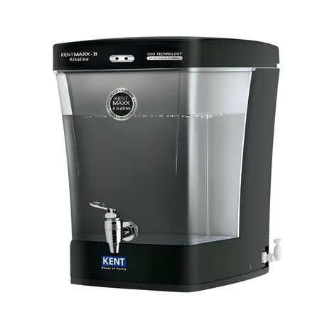 Kent Maxx Alkaline UV Water Purifier 7 L - Black_Front View