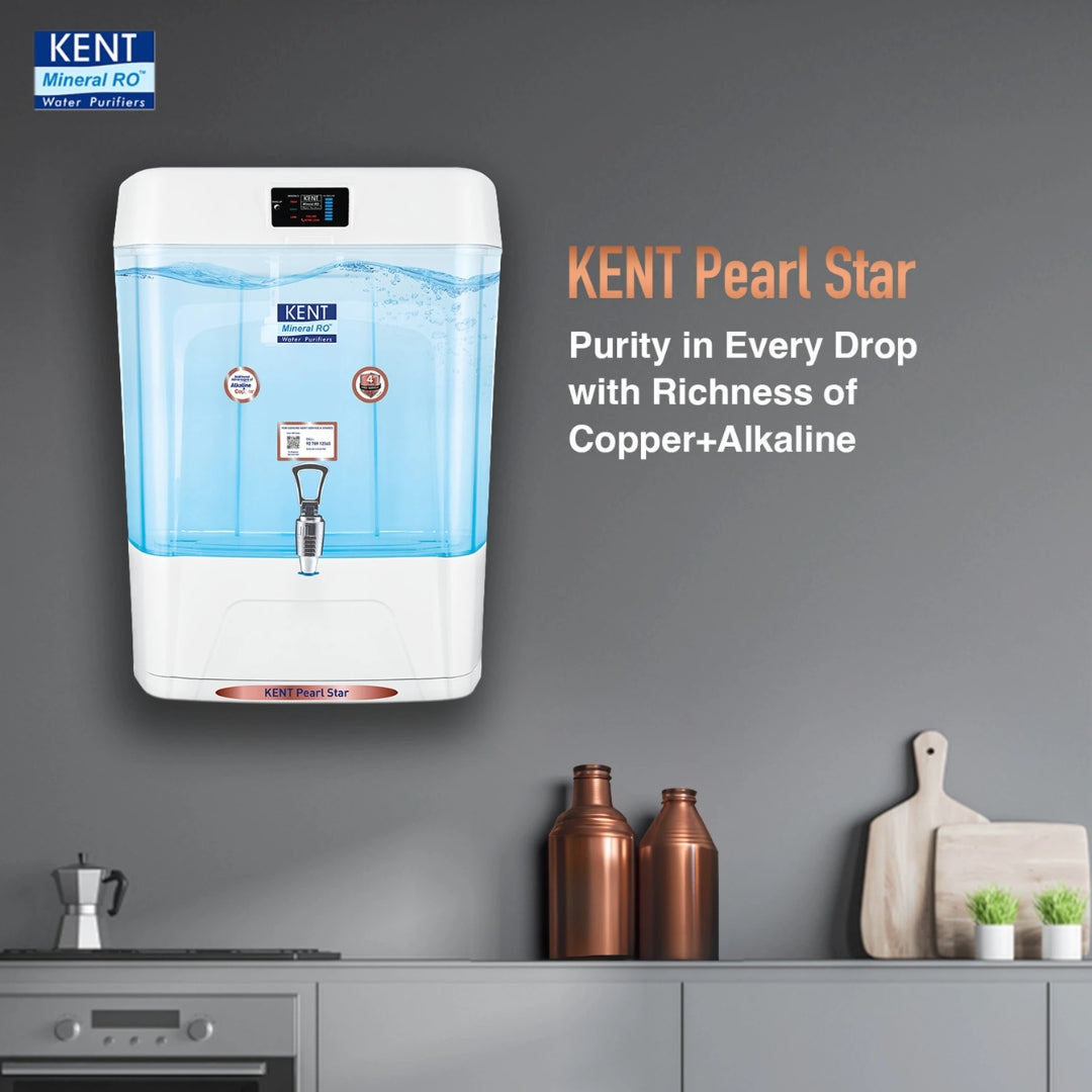 Kent Pearl Star RO Water Purifier 11 L - White_2