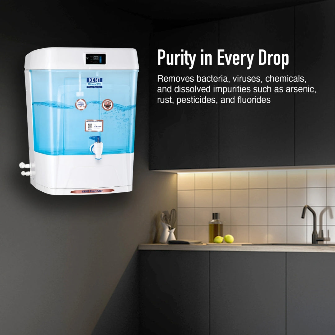 Kent Pearl Star RO Water Purifier 11 L - White_4