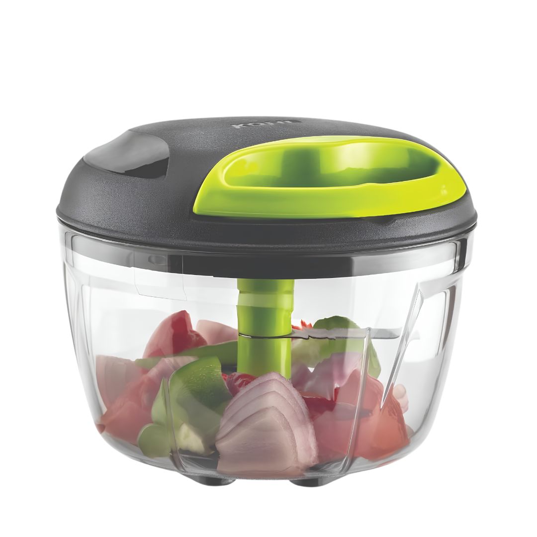 Kohe Manual Vegetable Chopper 600 ml - Green_Features 2