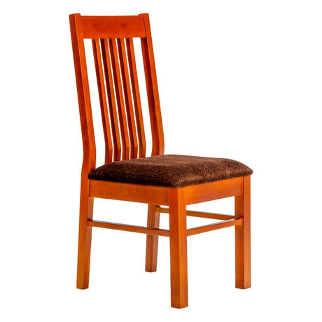 Kolin Pro Designer Dining Chair - Teak Finish