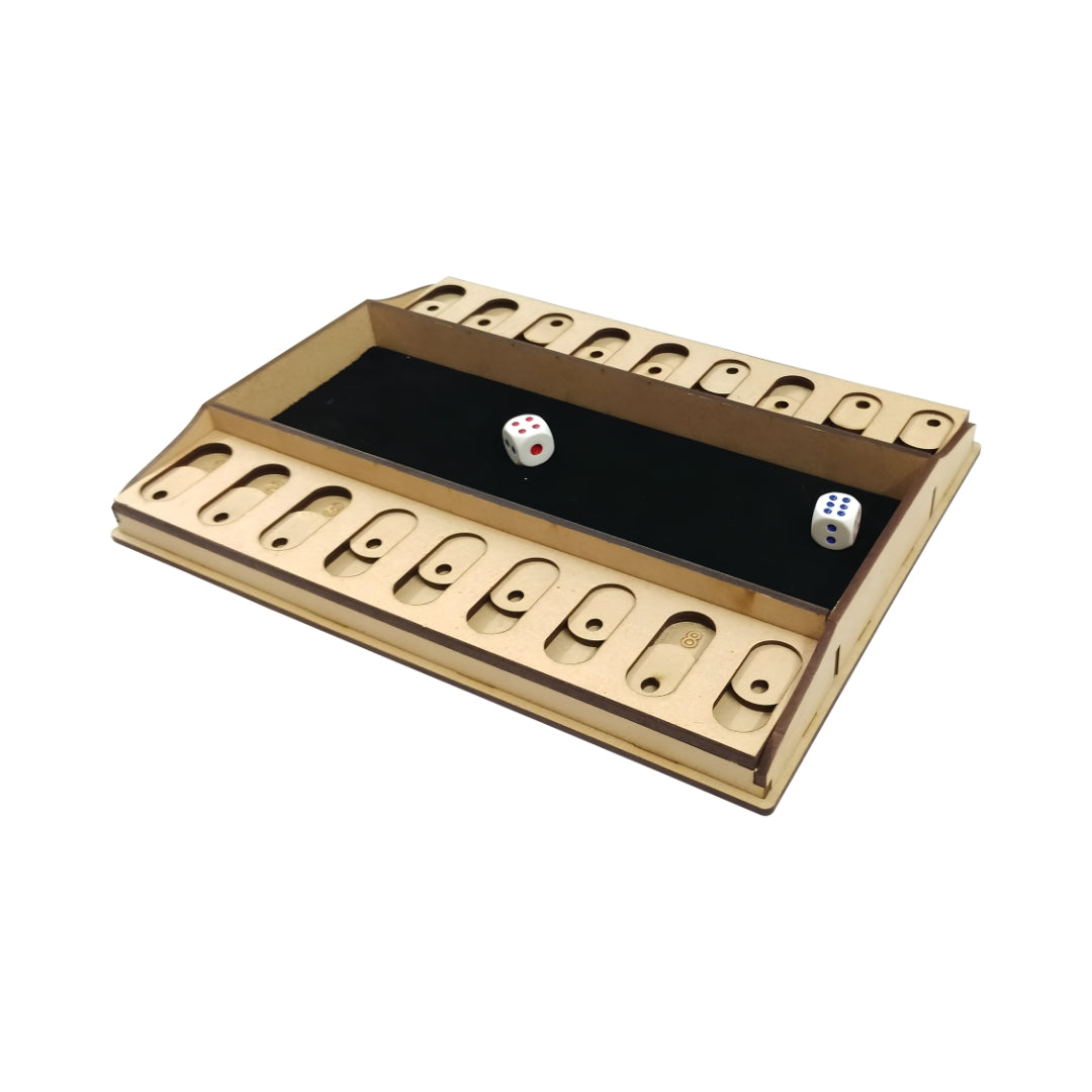 Kraftsman Shut The Box Board Game Right View_3