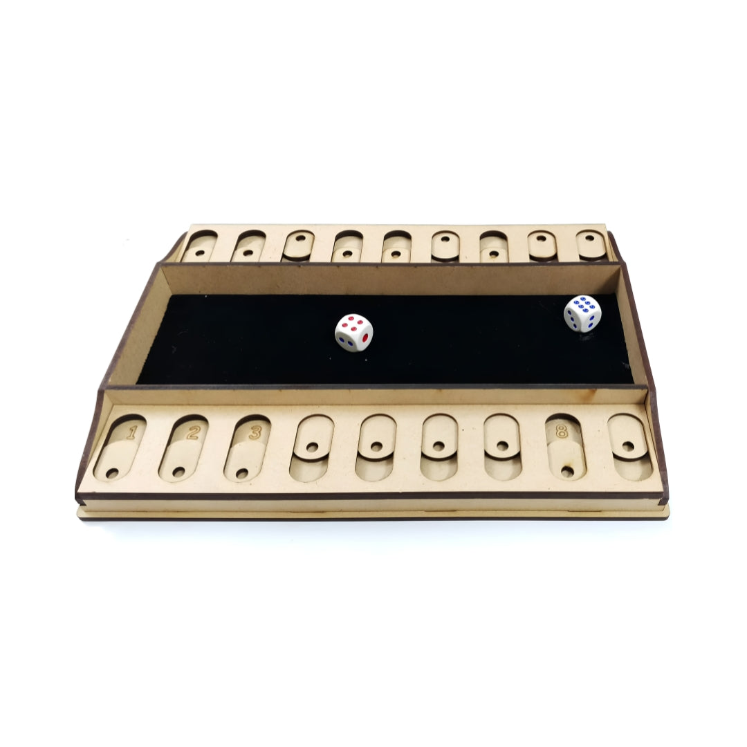 Kraftsman Shut The Box Board Game Right View_4