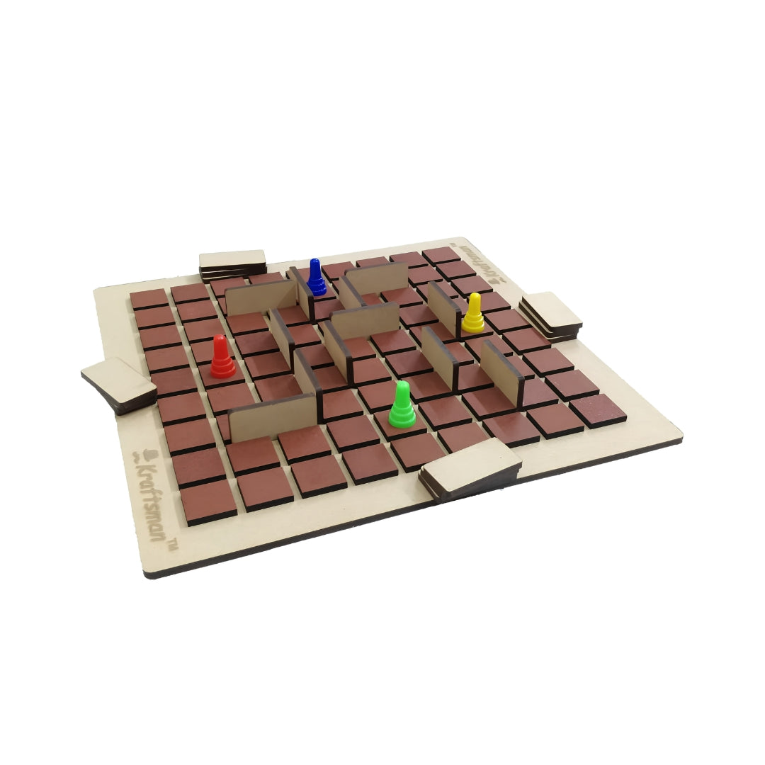Kraftsman Wooden Corridor Board Game Right View_7