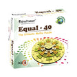 Kraftsman Wooden Equal 40 Maths Puzzle Board Game Front View_1