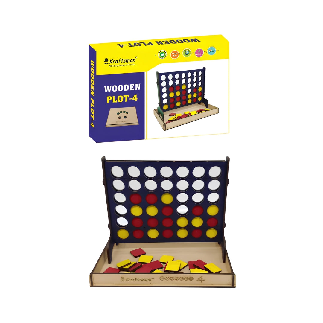 Kraftsman Wooden Plot 4 Board Game Front Image_1