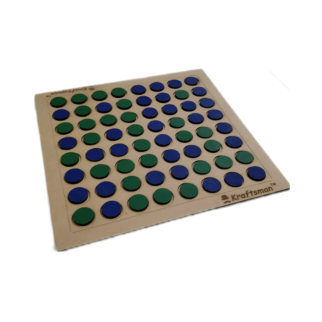 Kraftsman Wooden Reversi Board Game Right View_5