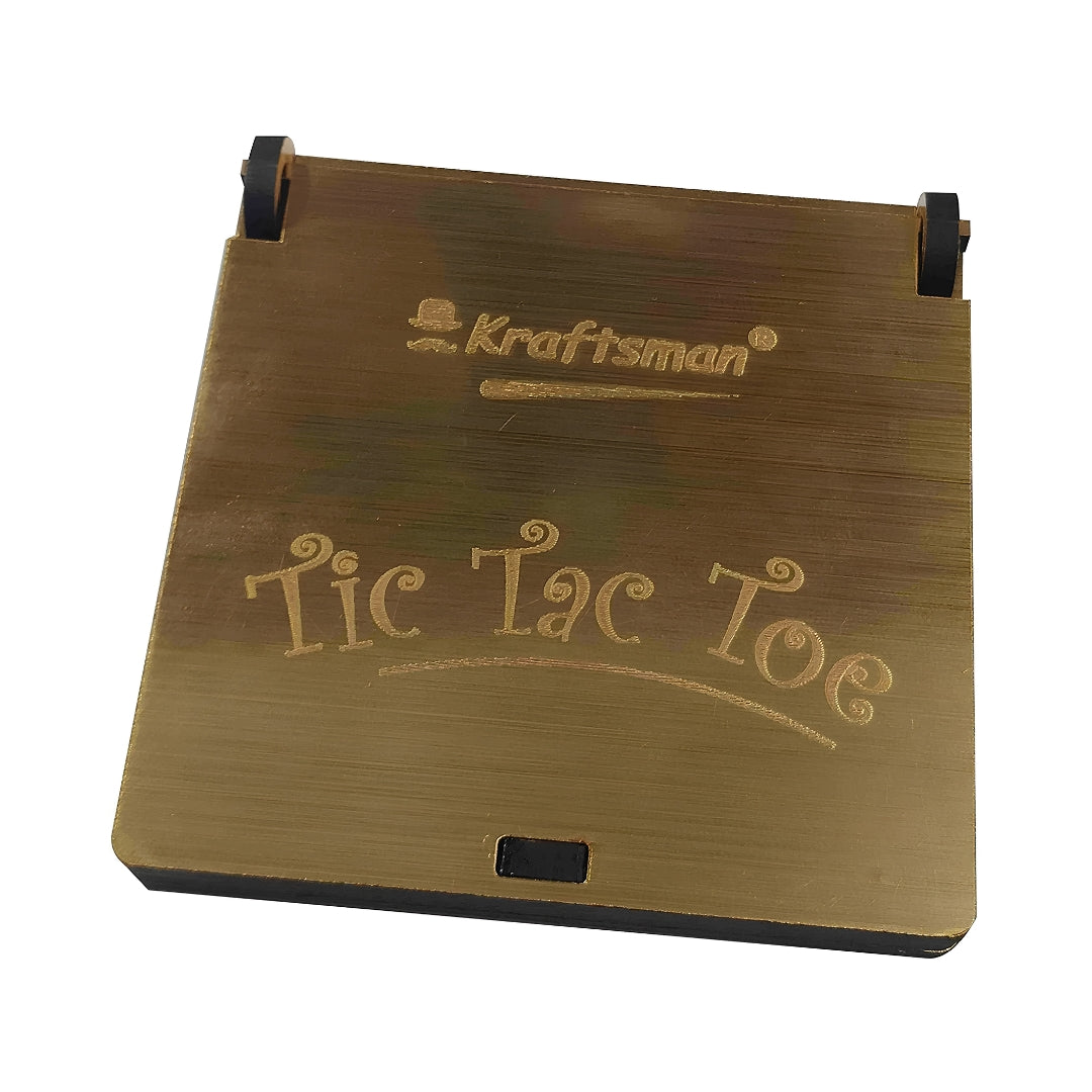 Kraftsman Wooden Tic Tac Toe Game - Close View_8