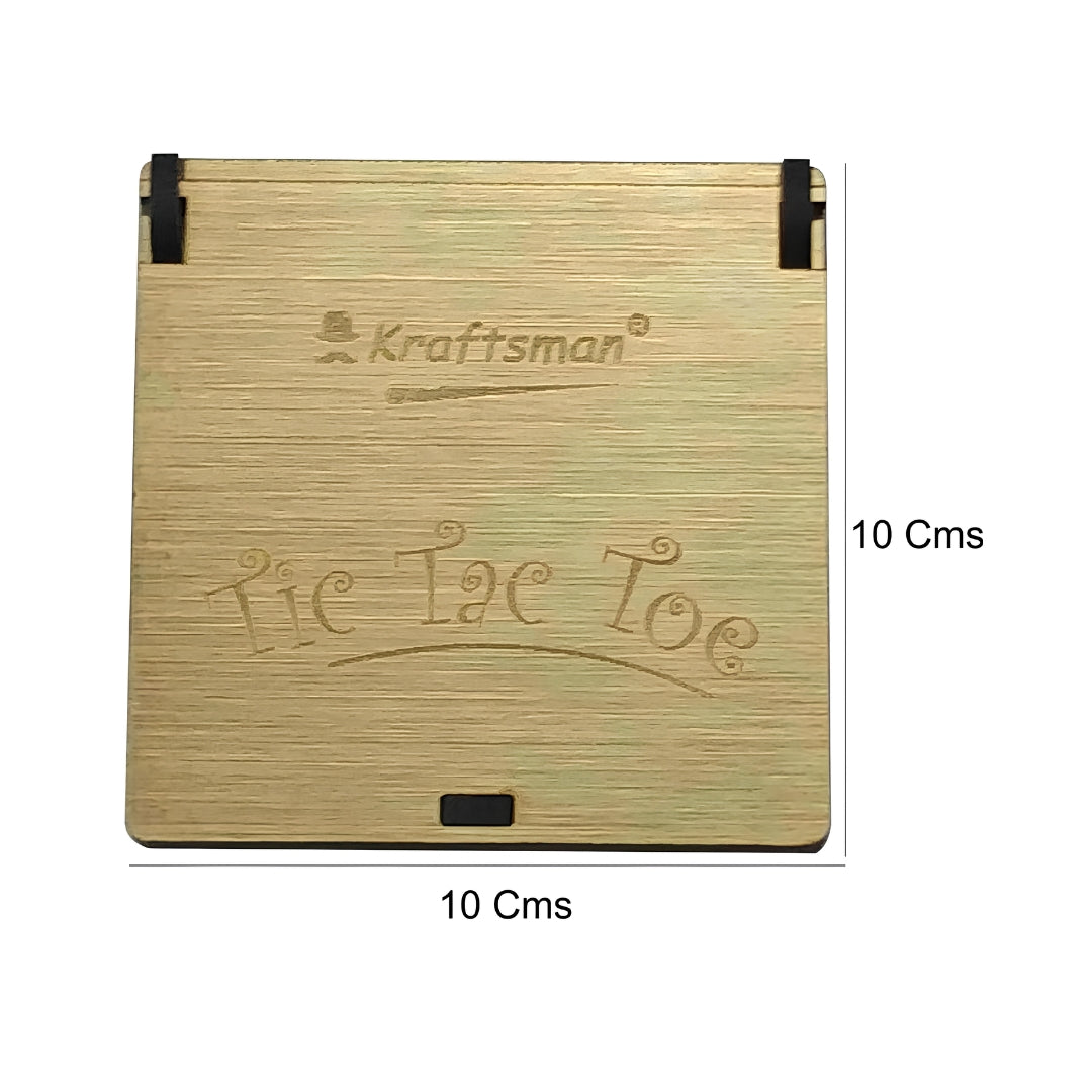 Kraftsman Wooden Tic Tac Toe Game - Dimension_4