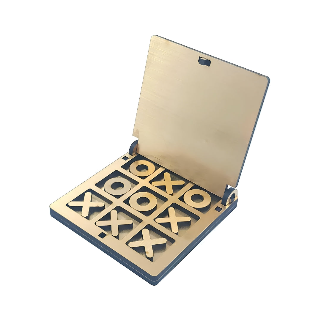 Kraftsman Wooden Tic Tac Toe Game - Open View_3