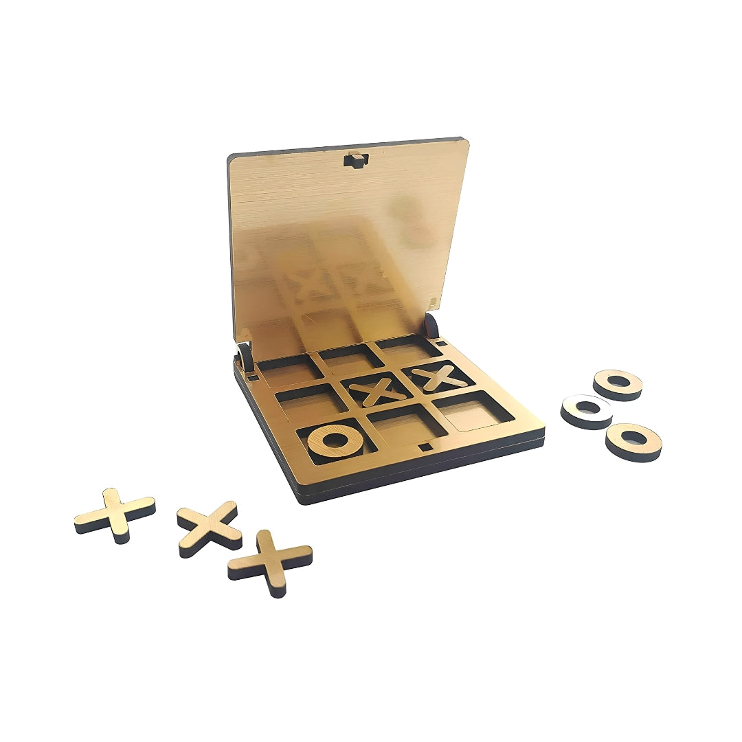 Kraftsman Wooden Tic Tac Toe Game - Right View_7