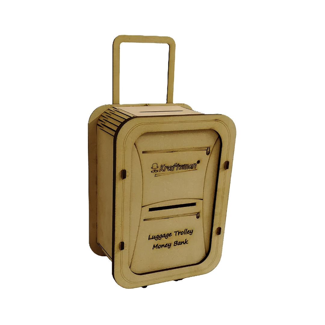 Kraftsman Wooden Trolley Money Bank Right View_3