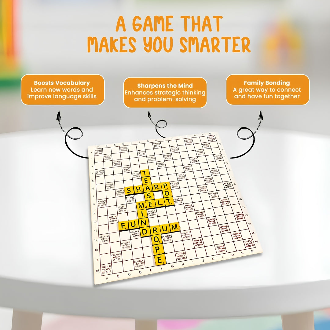 Kraftsman Wooden Word Lord Board Game Key Feature_8