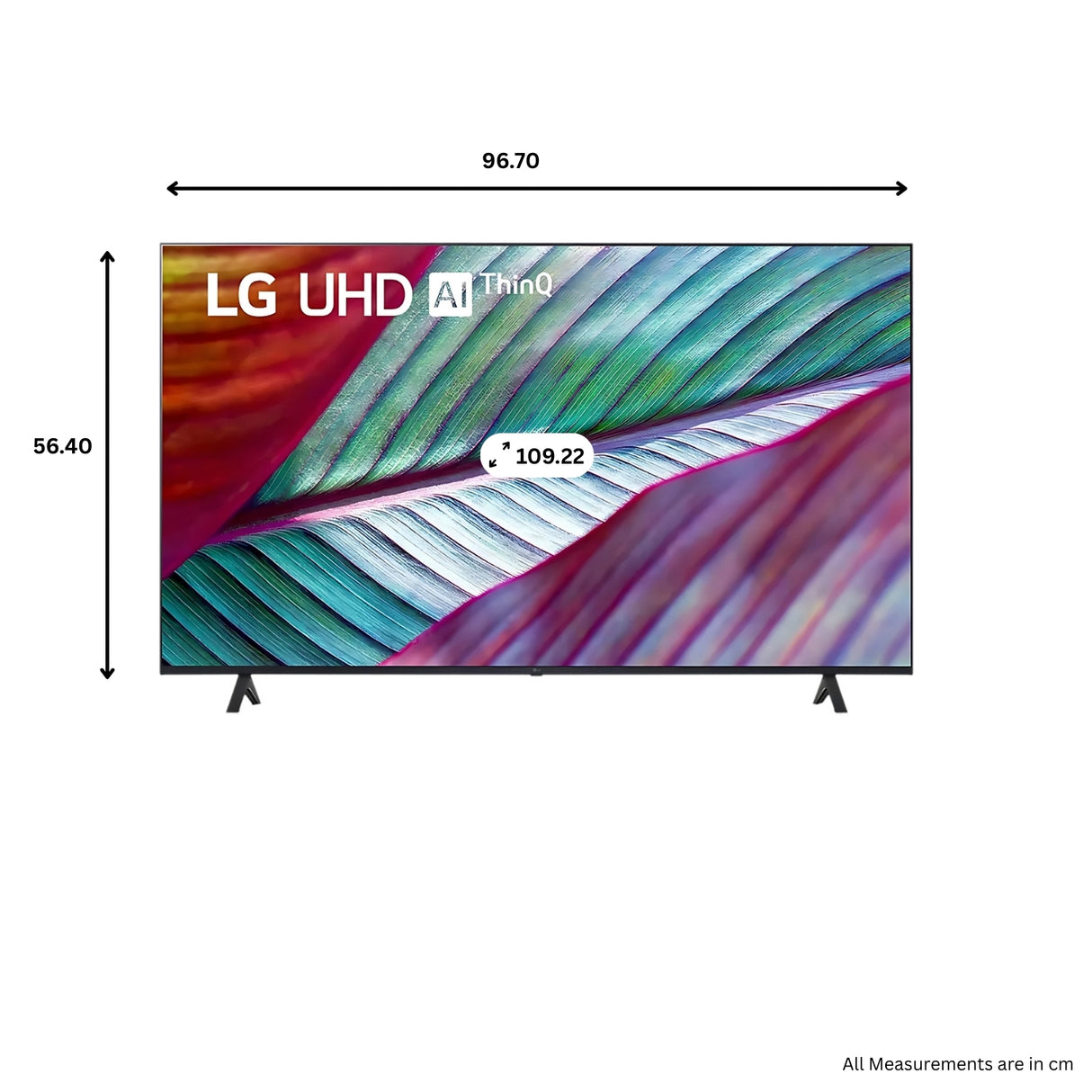 LG 43UR7550PSC 4K Ultra HD LED TV - 43 inch