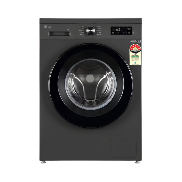 LGFullyAutomaticFrontLoadWashingMachineFHB1207Z2M7Kg-MiddleBlack_FrontView_1