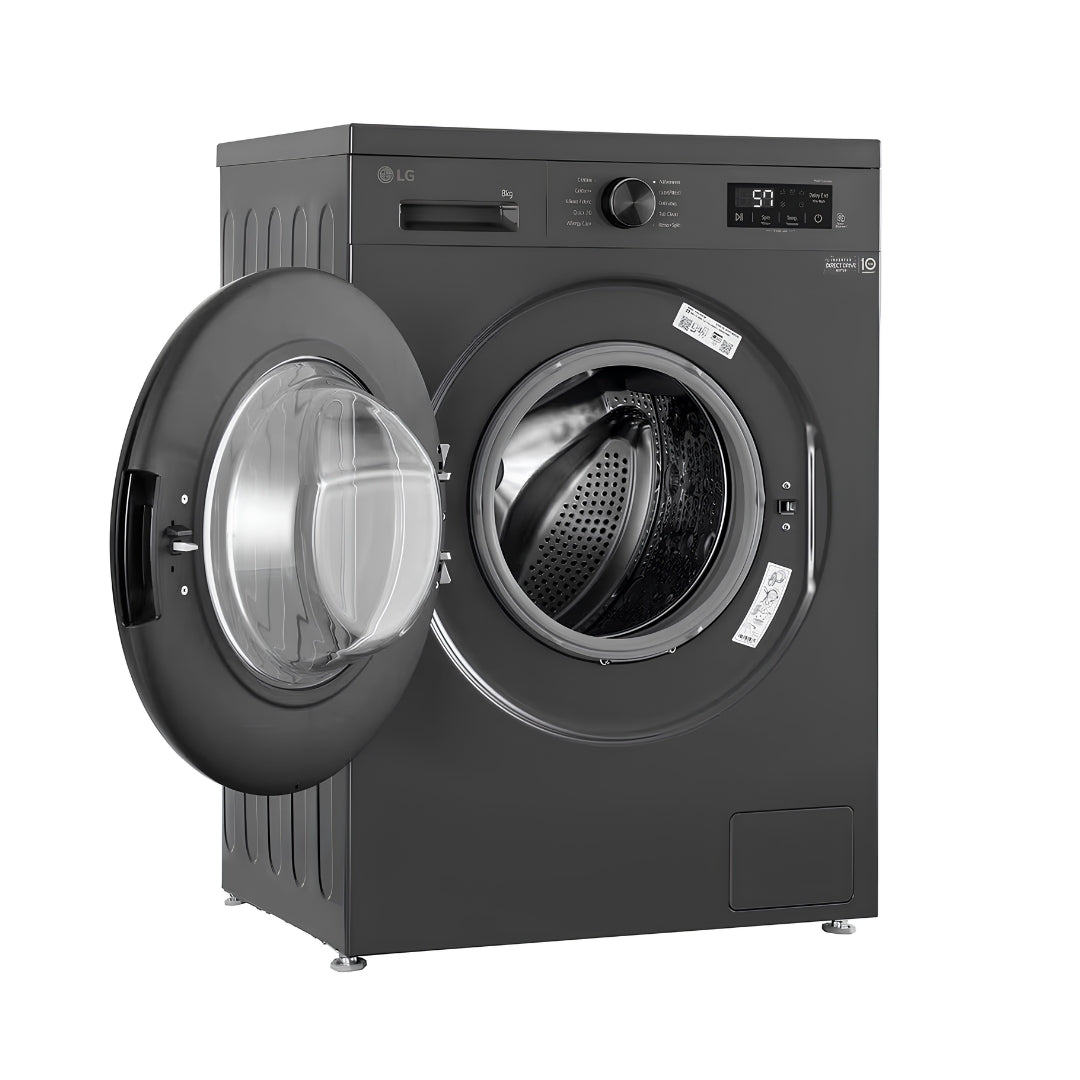 LG Fully Automatic Front Load Washing Machine FHB1208Z2M 8 kg - Middle Black