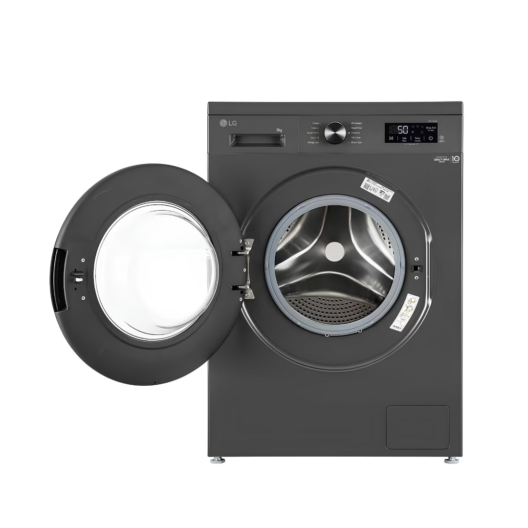LG Fully Automatic Front Load Washing Machine FHB1208Z2M 8 kg - Middle Black