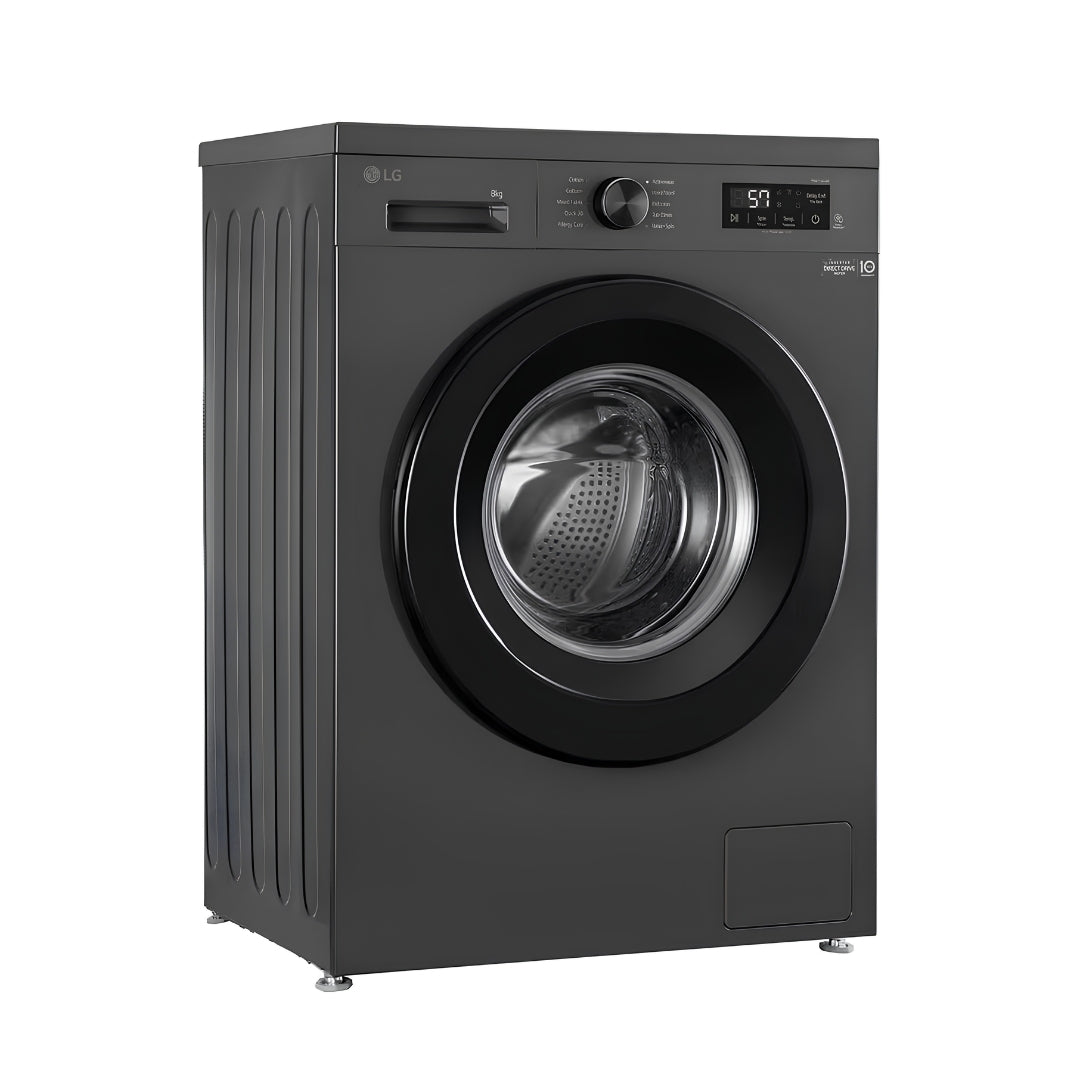 LG Fully Automatic Front Load Washing Machine FHB1208Z2M 8 kg - Middle Black