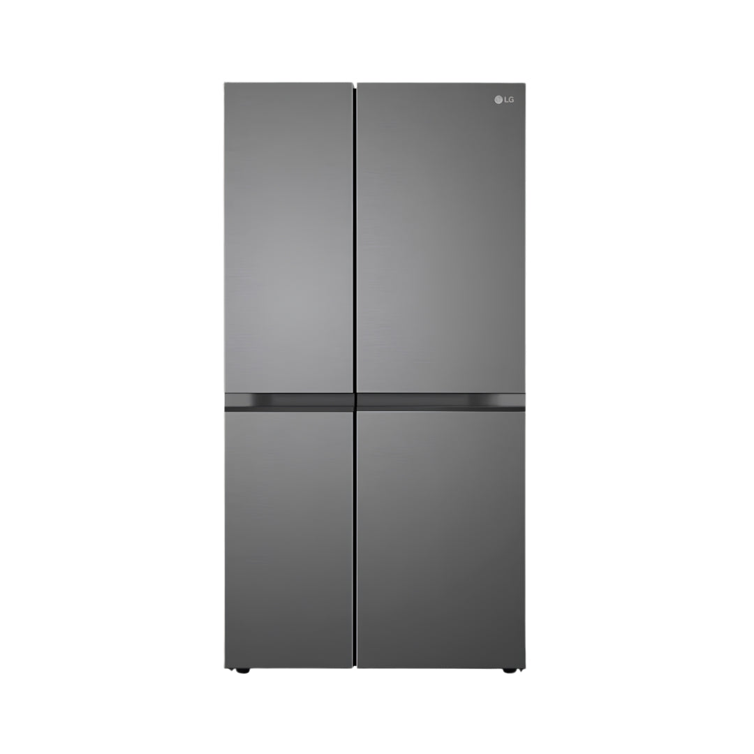 LGGL-B257JDS3650LSidebySideRefrigerator_DazzleSteelFinish_1_FrontView