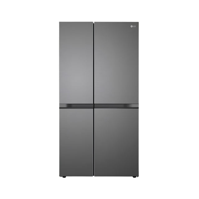 LGGL-B257JDS3650LSidebySideRefrigerator_DazzleSteelFinish_1_FrontView