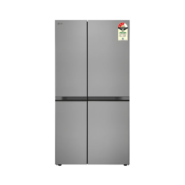 LGGL-B257JPZ3SidebySideRefrigerator650L-SteelFinish_1_FrontView
