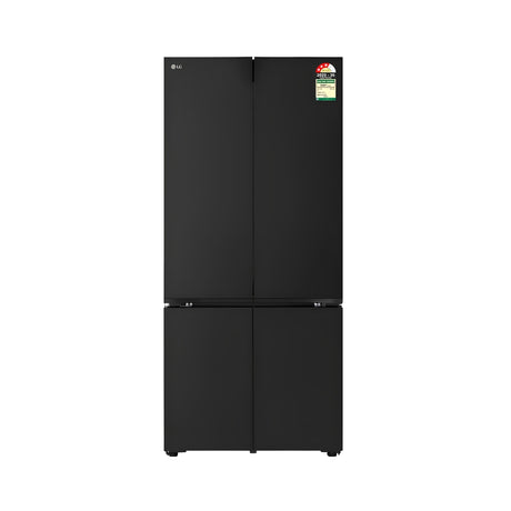 LGGV-B25FFGMBSidebySideRefrigerator610L-Black_1_FrontView