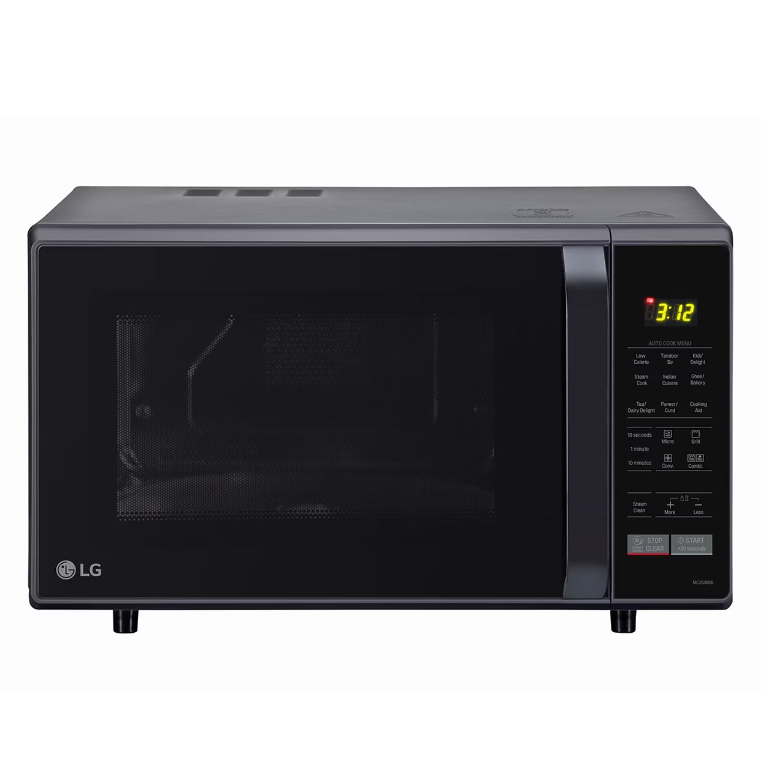 LG MC2846BG Convection Microwave Oven 28L - Black - Buy Online at Chera Home Junction Coimbatore