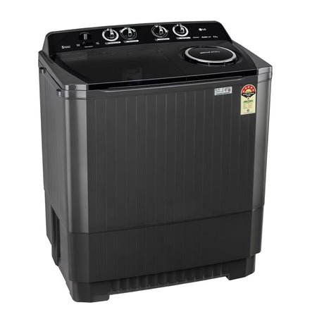 LG Semi-Automatic Washing Machine 4 P8535SLMZ.ABLQEI 8.5 kg - Black
