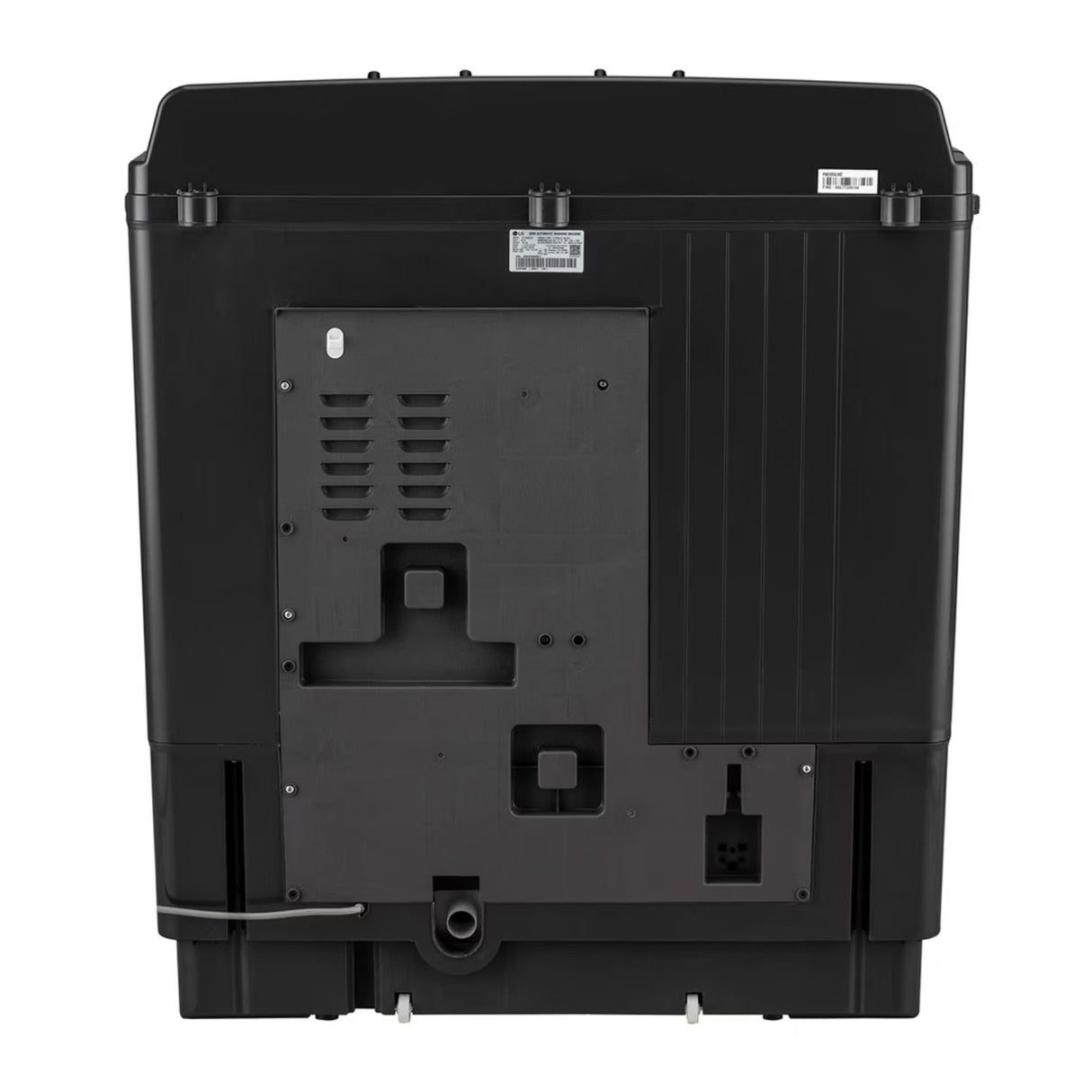 LG Semi-Automatic Washing Machine 4 P8535SLMZ.ABLQEI 8.5 kg - Black