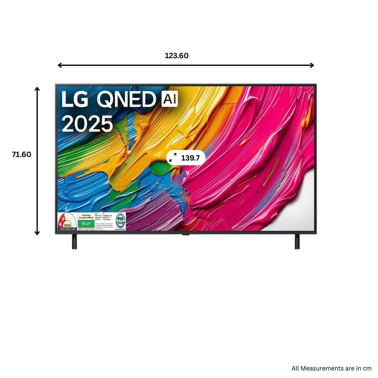 LG 55QNED8BA 4K Ultra HD QNED Smart TV - 55 inch