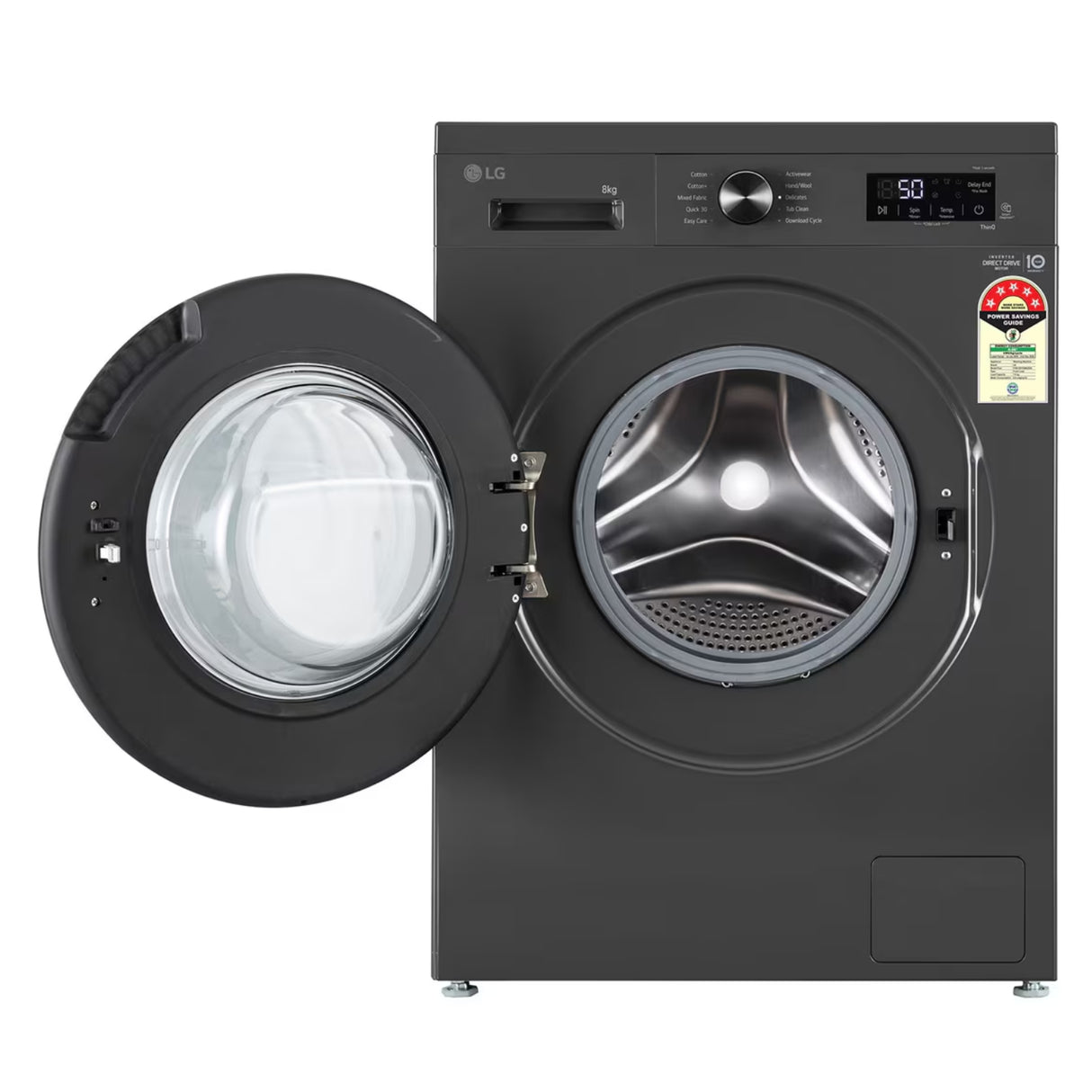 LG FHB1208Z4M Front Load Washing Machine 8kg – Middle Black