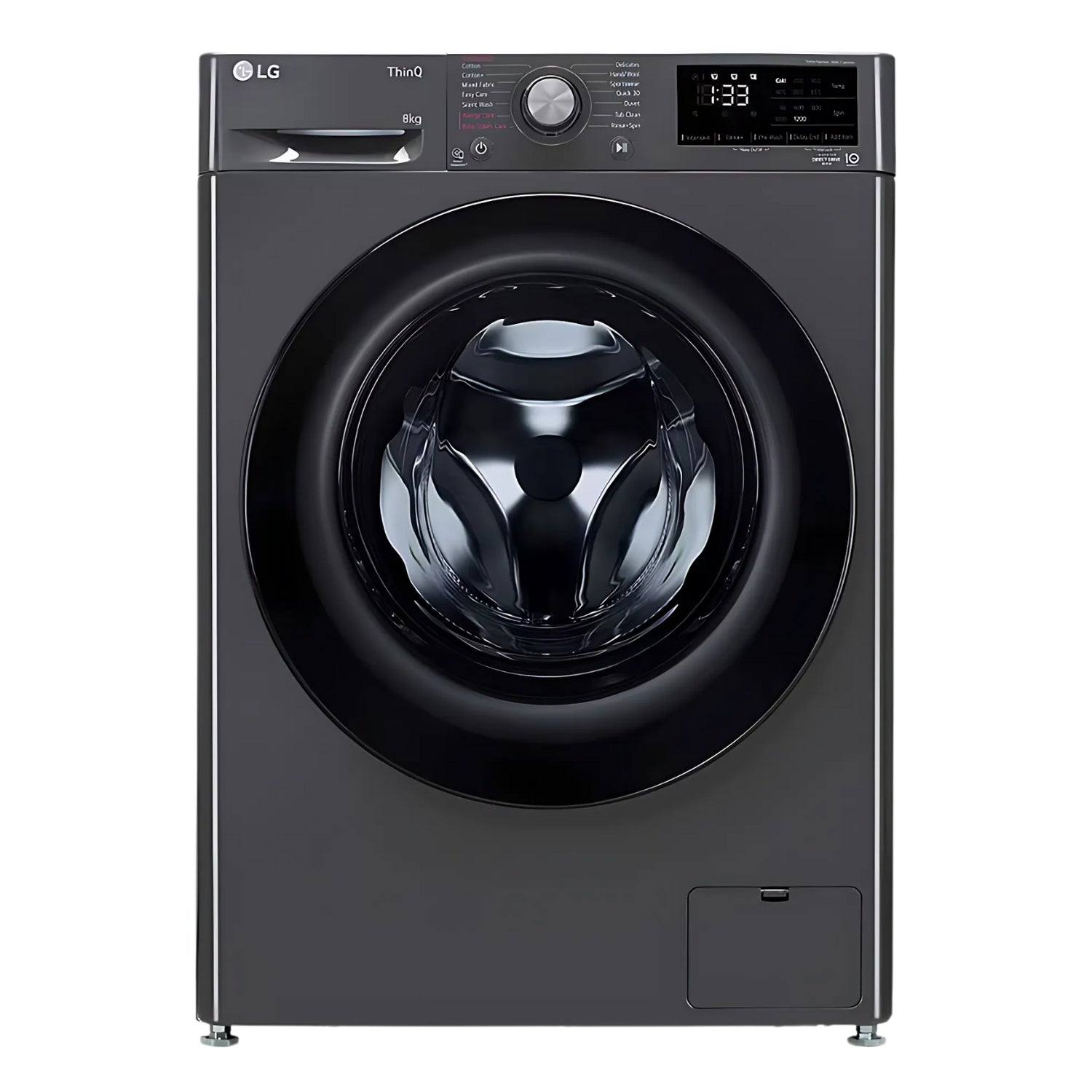 LG FHP1208Z5M  Fully Automatic Front Load Washing Machine 8 Kg - Middle Black - Buy Online at Chera Home Junction Coimbatore