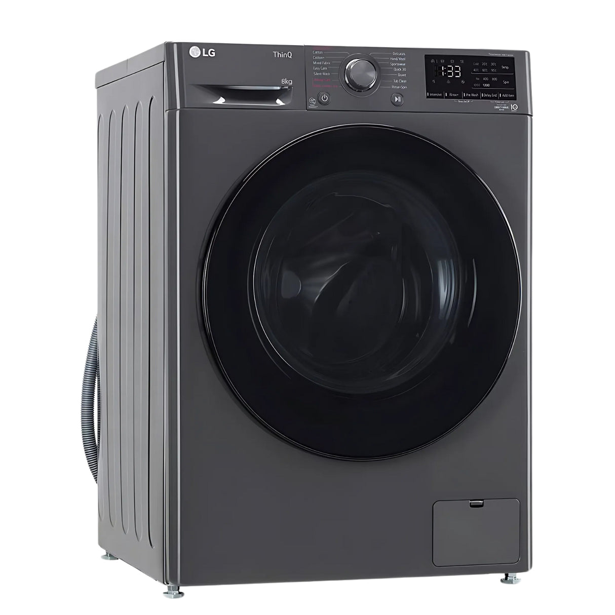 LG FHP1208Z5M  Fully Automatic Front Load Washing Machine 8 Kg - Middle Black