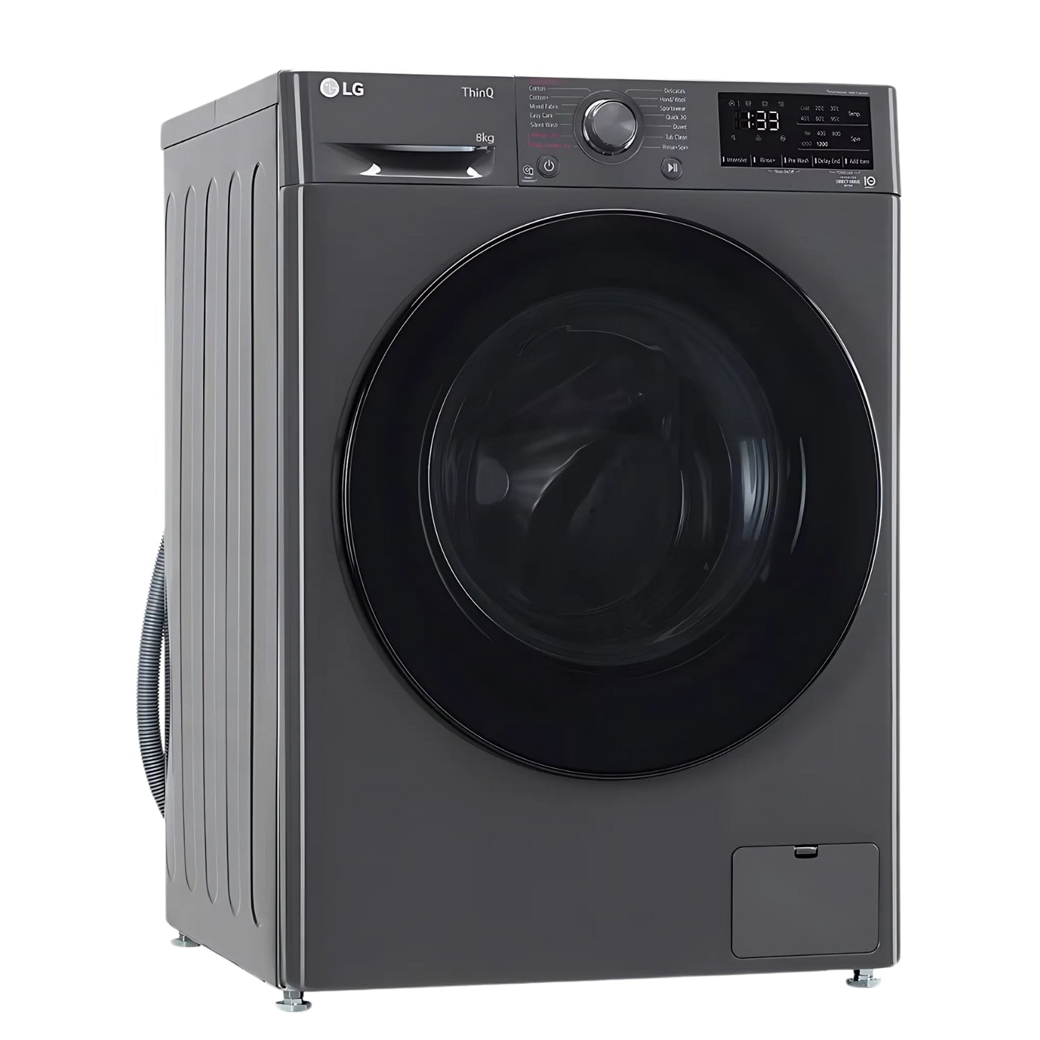 LG FHP1208Z5M  Fully Automatic Front Load Washing Machine 8 Kg - Middle Black - Image 4 - Buy Online at Chera Home Junction Coimbatore