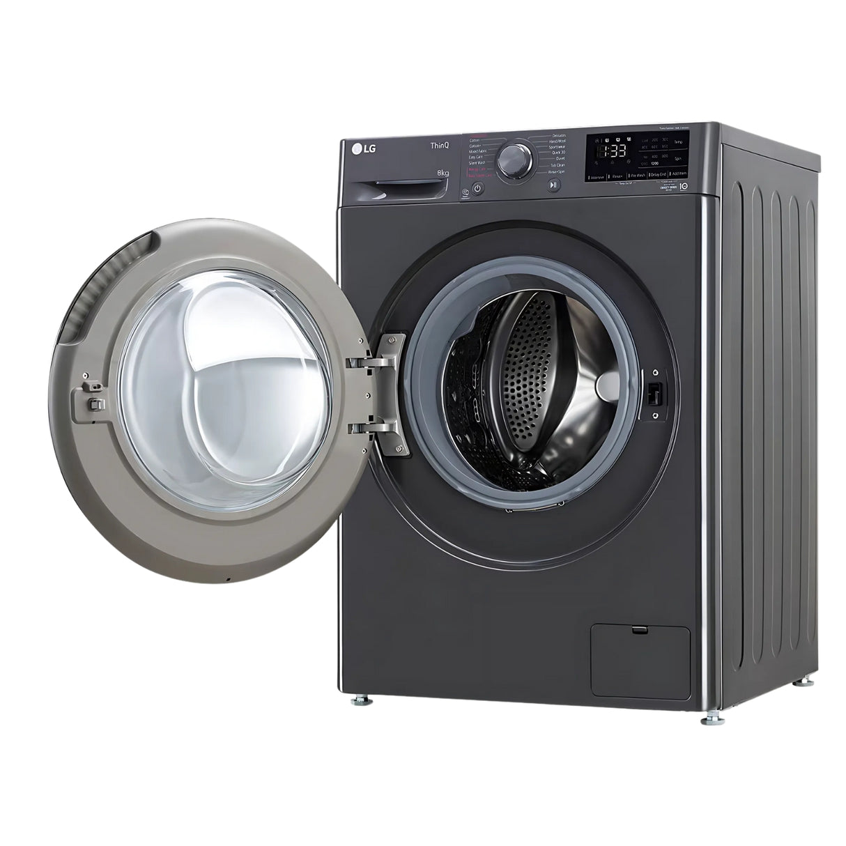 LG FHP1208Z5M  Fully Automatic Front Load Washing Machine 8 Kg - Middle Black