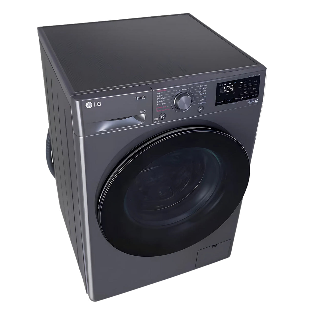 LG FHP1208Z5M  Fully Automatic Front Load Washing Machine 8 Kg - Middle Black