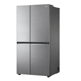 LG GL-B257HPZ3 3 Star 650 L Frost-Free Side-by-Side Refrigerator - Shiny Steel